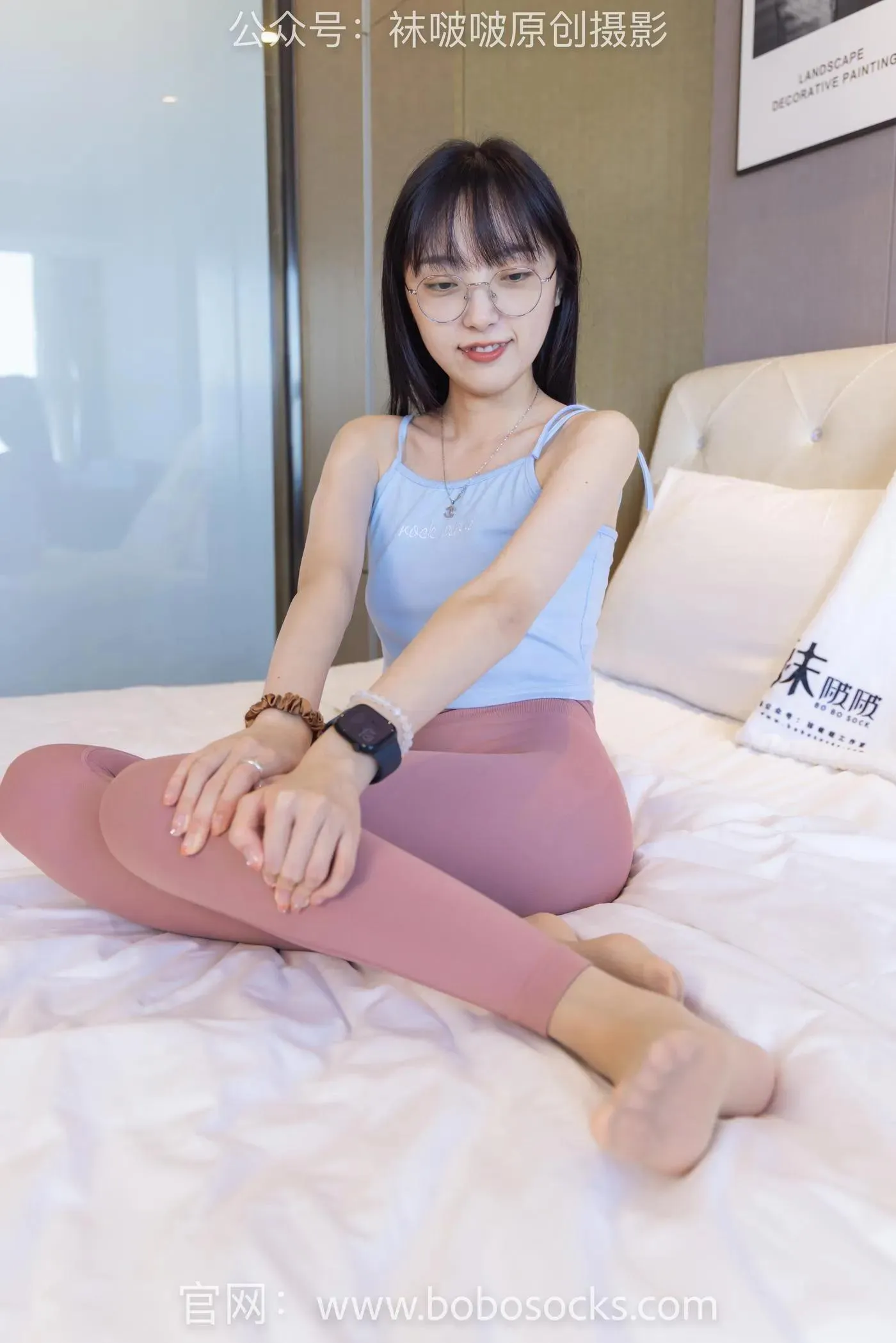 [BoBoSocks袜啵啵]NO.140 稚予-高跟鞋、瑜伽裤裤里丝、肉丝、黑丝 [139P]插图1